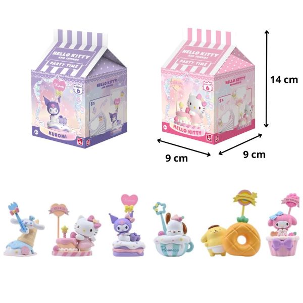 Hello Kitty & Friends – Memo Stand Party Series 12cm In box (cm 9x9x14 H) 6ass…x12